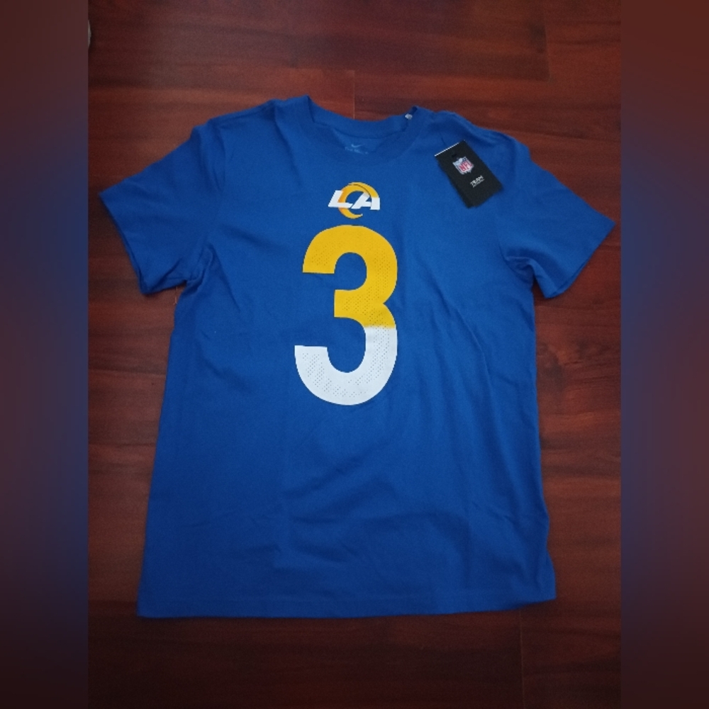 Men's Nike Odell Beckham Jr. Royal Los Angeles Rams Player Name & Number T-Shirt